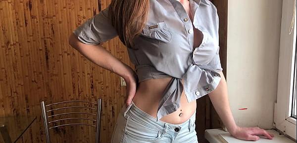  Friend&039;s Hot Mom Deprived Me of My Virginity. Russian Amateur with Dialogue